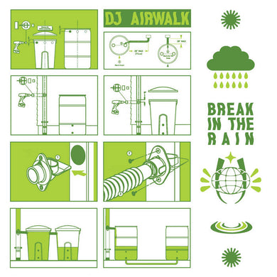 DJ Airwalk - Shut Off Notice - Break The Rain - SON-005 - 12
