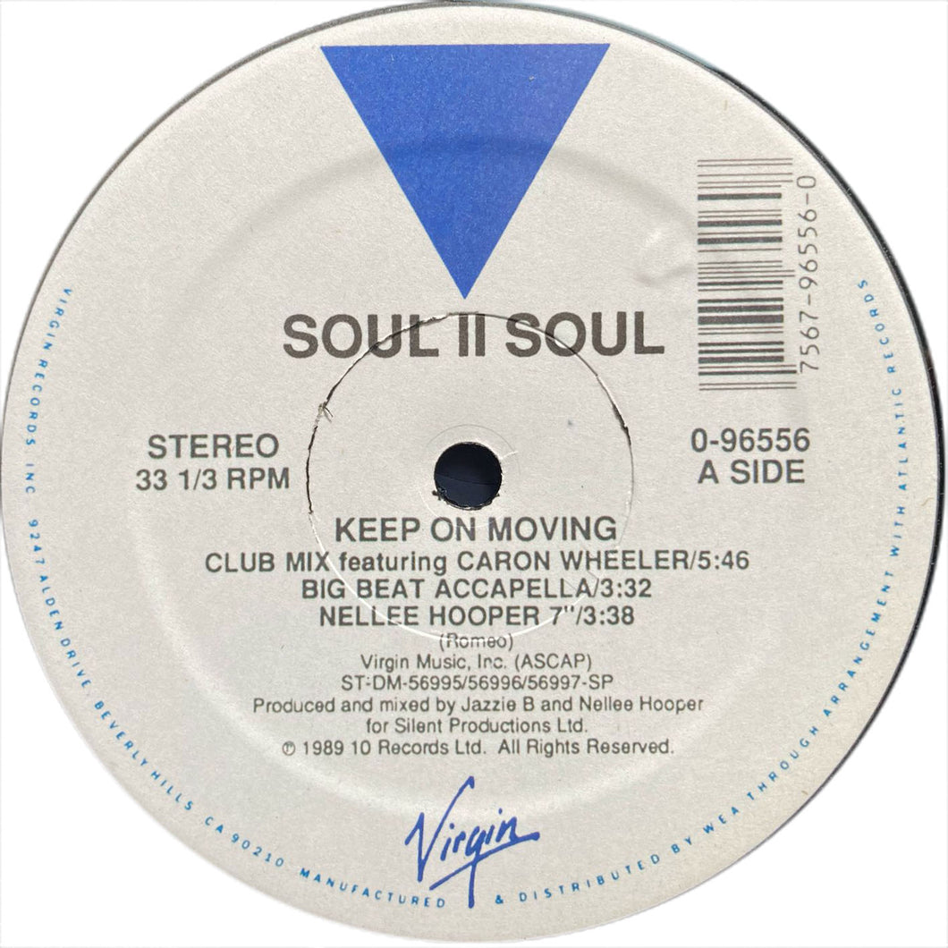 SOUL II SOUL - Keep On Moving (12