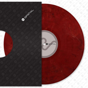 Aural Imbalance - Utopian Society, Volume One [red marbled vinyl / label sleeve] - Spatial Records - SPTL003 - 12" Marbled Vinyl