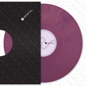 ASC - Perpetual Motion [purple marbled vinyl / label sleeve]  - Spatial Records - SPTL008 - 12" Marbled Vinyl