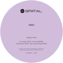 Load image into Gallery viewer, ASC - Perpetual Motion [purple marbled vinyl / label sleeve]  - Spatial Records - SPTL008 - 12&quot; Marbled Vinyl