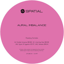 Load image into Gallery viewer, Aural Imbalance - Planetary Formation  - Spatial Records - SPTL009 - 12&quot; Marbled Vinyl