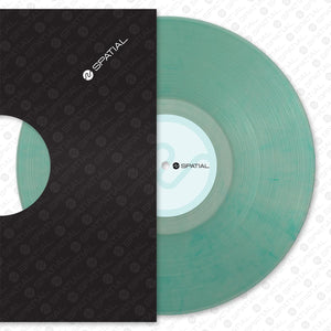 ASC - Sea Of Dreams [green transparant vinyl / label sleeve]  - Spatial Records - SPTL0010 - 12" Marbled Vinyl