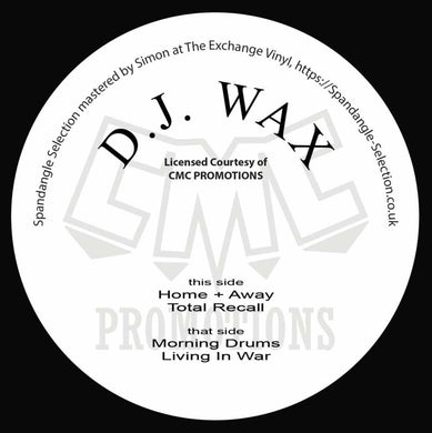 D.J. Wax - HOME & AWAY - Spandangle Selection Vol. 29 - SSV29 - 12