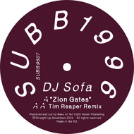 Straight Up Breakbeat -DJ Sofa  Zion Gates EP - SUBB9607  - 12