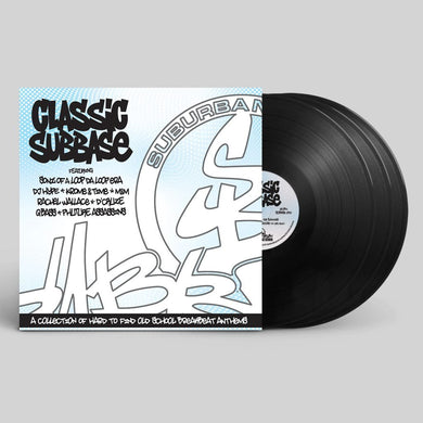 Krome & Time  / Q Bass / M&M - Classic Subbase (2025 Vinyl Edition) - Suburban Base Records -  SUBBASELP5V - 3 x 12