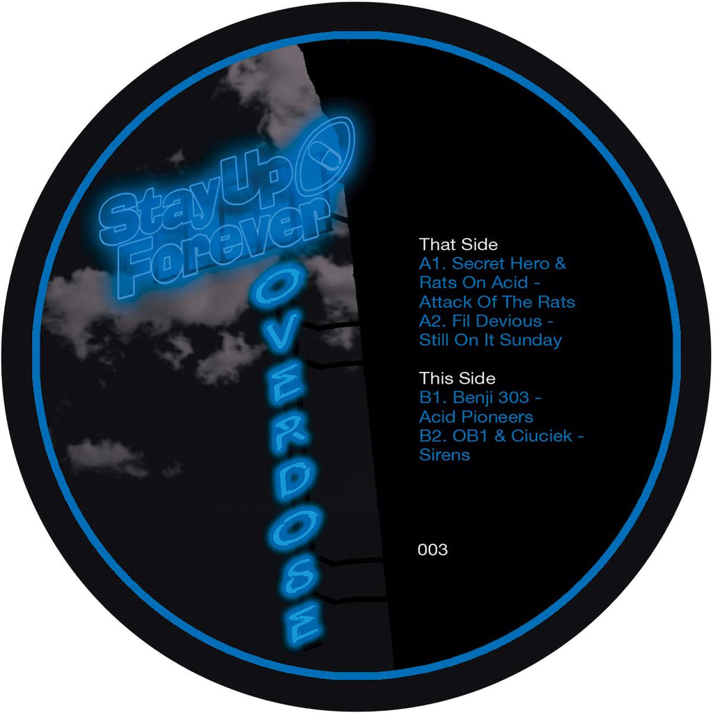 Various Artists - Attack Of The Rats - SUFOD003 back