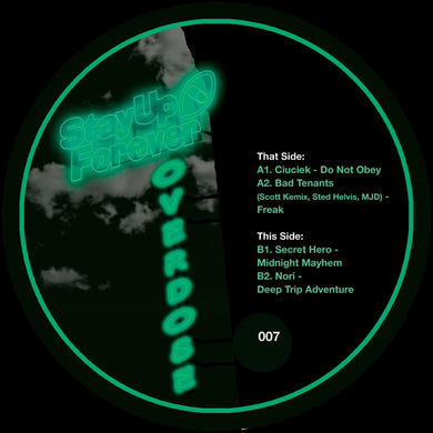 Ciuciek, Bad Tenants, Secret Hero, Nori - Do Not Obey - SUF Overdose - SUFOD007 - 12