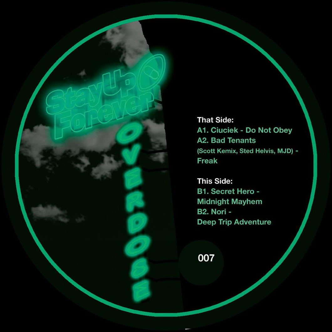Ciuciek, Bad Tenants, Secret Hero, Nori - Do Not Obey - SUF Overdose - SUFOD007 - 12