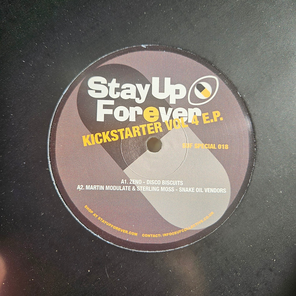 Zeno / Martin Modulate & Sterling Moss - Kickstarter Vol. 4 E.P. - SUFSPECIAL018