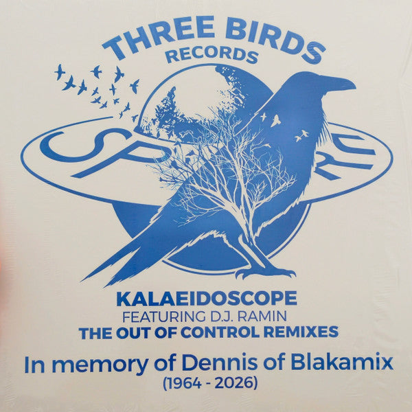 Kalaeidoscope featuring D.J. Ramin - The Out Of Control Remixes - THRB011 sleeve front