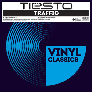 TIESTO - Traffic (remastered) Vinyl Classics  -  Belgium Import - 12"  VINYL -  VC 009