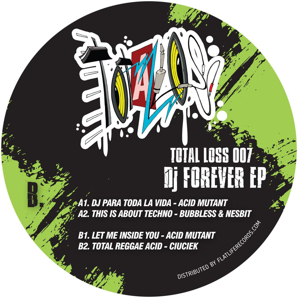 DJ Forever EP - TLRV007 back