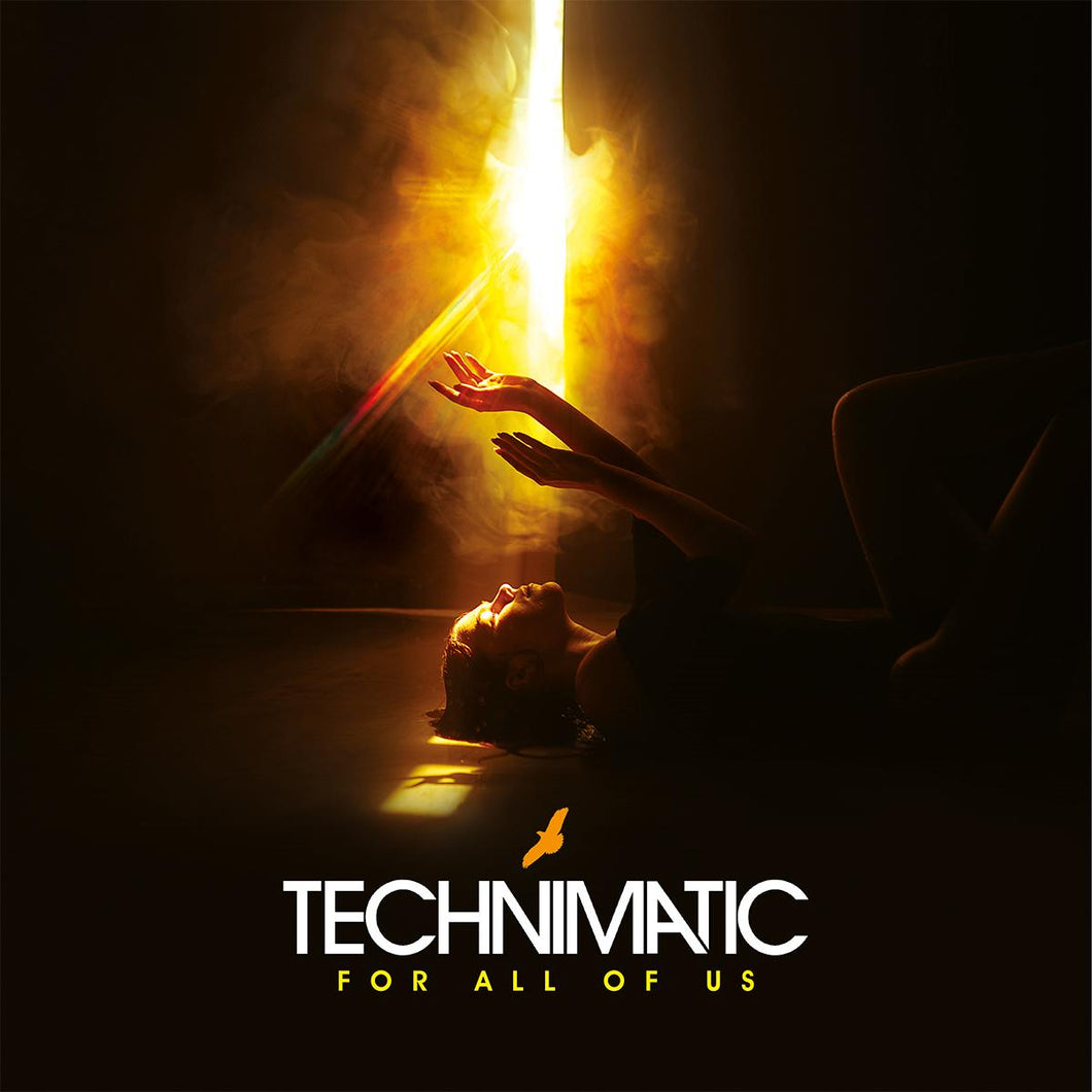 Technimatic - For All Of Us [printed gatefold / orange marbled vinyl] - Technimatic Music - TMMLP02 - 2x12