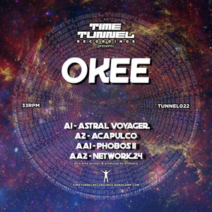 Okee Album - The Okee EP - Time Tunnel - TUNNEL022 -12" vinyl