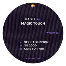 Load image into Gallery viewer, Haste &amp; Magic Touch - Sekkle Rudeboy EP - Twilight Records - TWILIGHT007SE - 12” Purple Vinyl