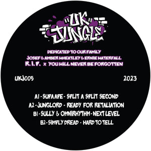 Supa Ape / Junglord / Sully & OmniRhythm / Simply Dread - OmniRhythm - UK Jungle Recs - UKJ 005 -12" Vinyl
