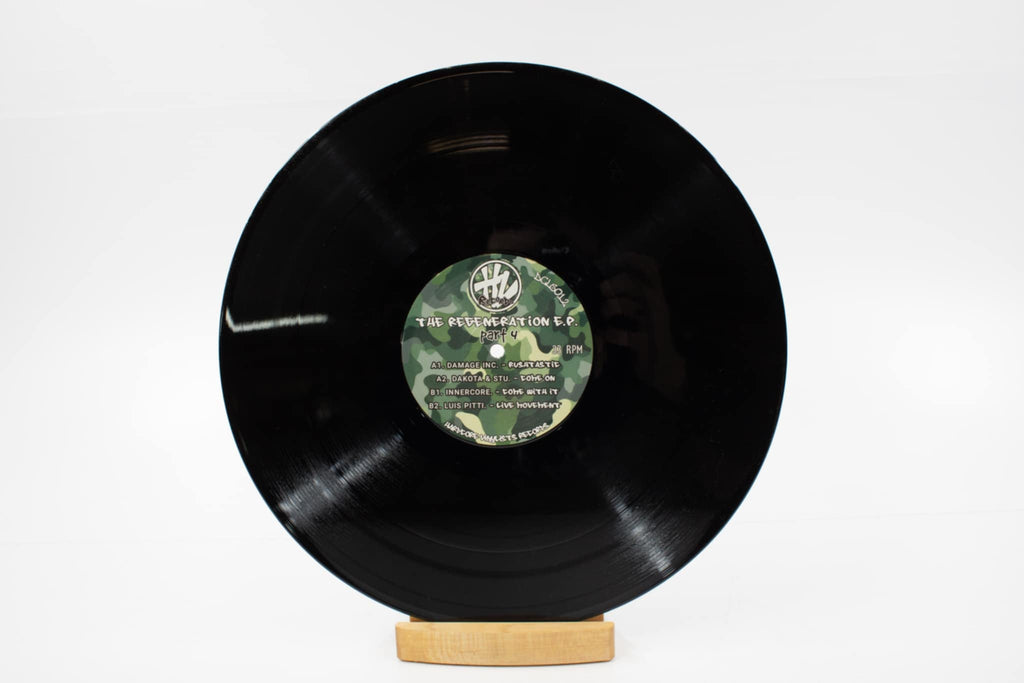 The Regeneration EP Part 4  -  InnerCore - Luis Pitti - Dakota - Chapman - Hardcore Vinylists -  12" vinyl -  DCLS012