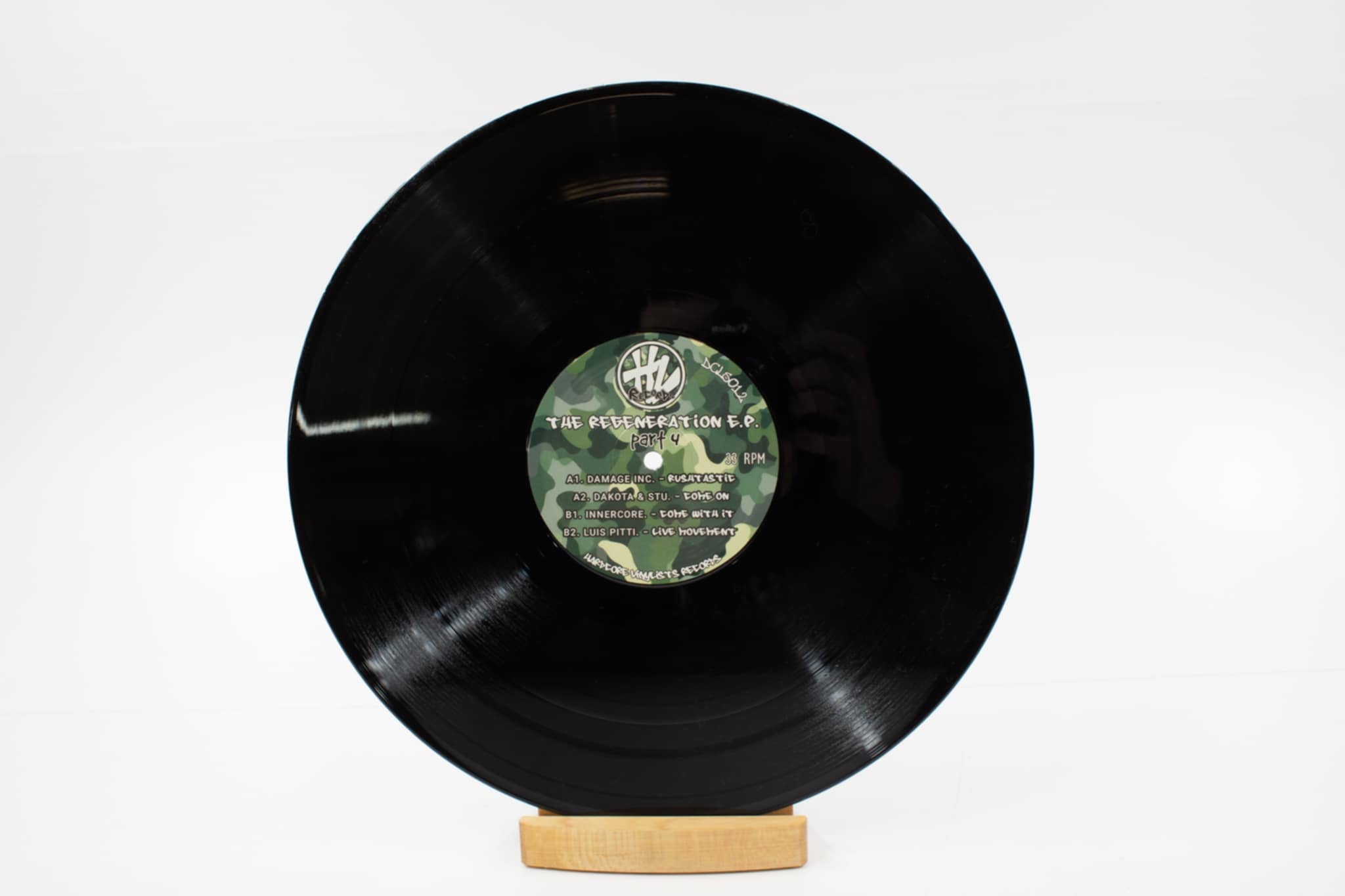 The Regeneration EP Part 4  -  InnerCore - Luis Pitti - Dakota - Chapman - Hardcore Vinylists -  12" vinyl -  DCLS012