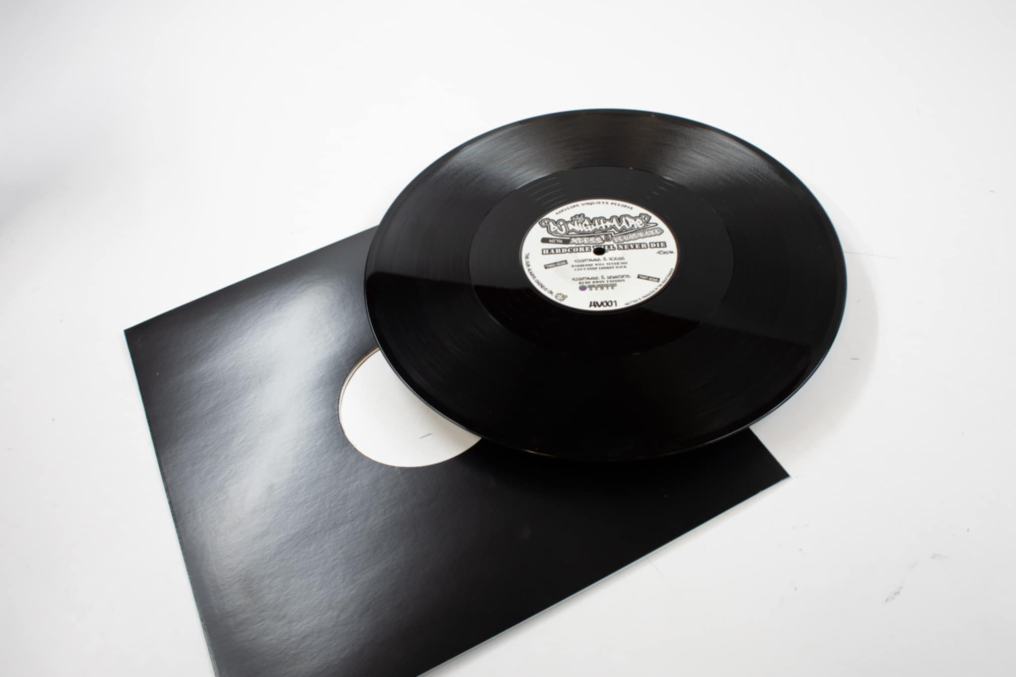 DJ Nightmare, Xcess + Devastate -  Hardcore Will Never Die EP -  Hardcore Vinylists -  12" vinyl -  HV001