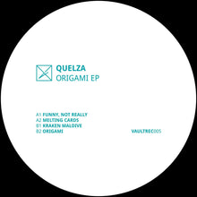 Load image into Gallery viewer, Quelza - Origami [180 grams] - Vault Records - VAULTREC005 - 12&quot; Vinyl - Techno - Dutch Import