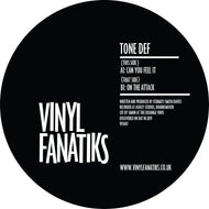 Tone Def ‘Can You Feel It/On The Attack’ Limited Black Vinyl – VFS007 - repress