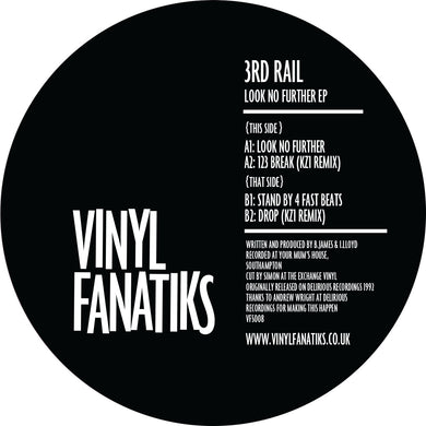 3rd Rail - Look No Further EP - BLACK VINYL - Vinyl Fanatiks – VFS008