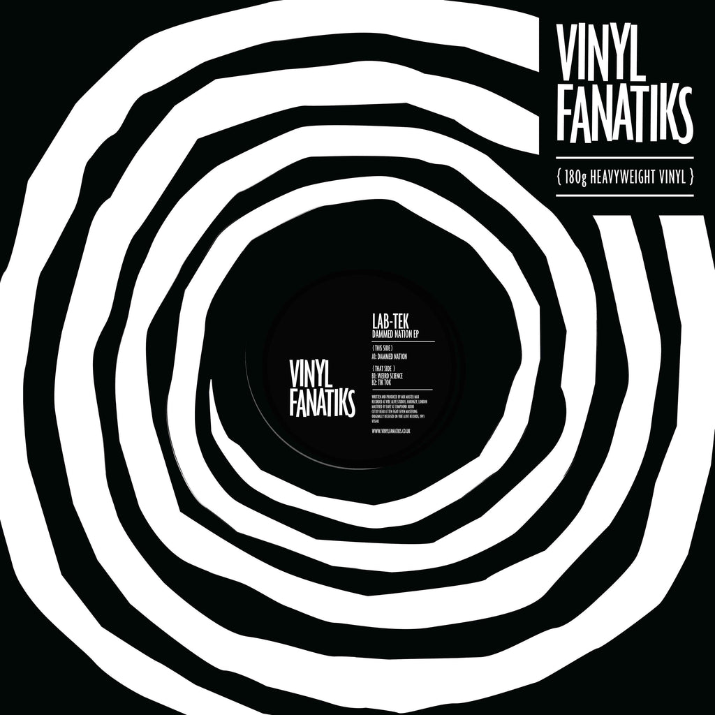 Lab-Tek - Dammed Nation EP - Vinyl Fanatiks - VFS043 - 12" Galactic Grey Vinyl - Vinyl - Very Good Plus (VG+)
