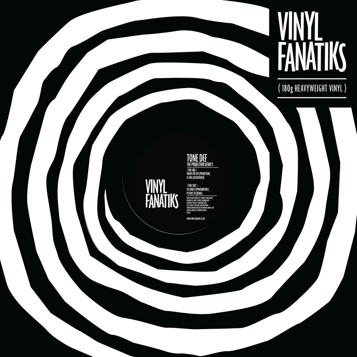Tone Def - Projection Demo’s EP - Vinyl Fanatiks - VFS044 - 12" - Vinyl -  Very Good Plus (VG+)