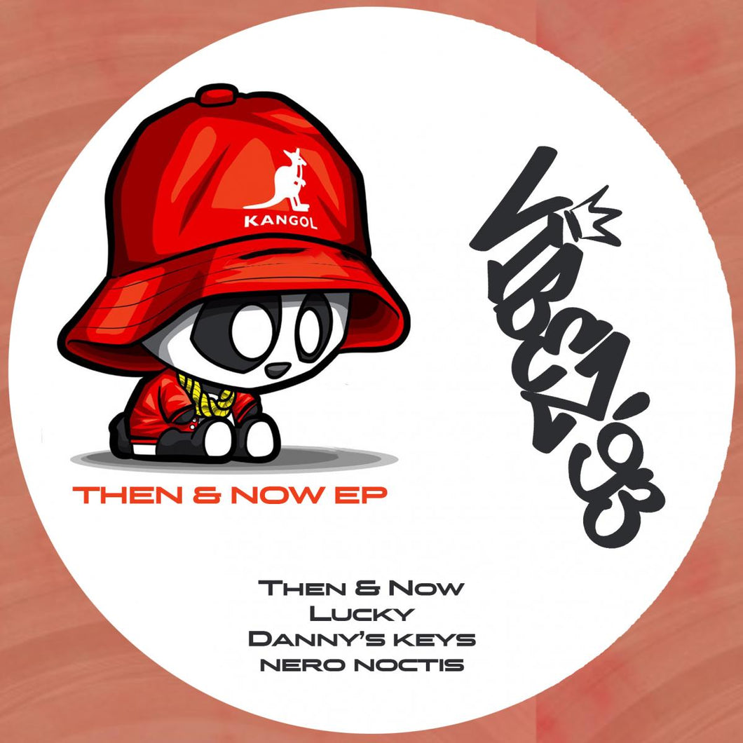 Unknown - Then & Now EP [red marbled vinyl] - Vibez '93 - VIBEZ93023 - 12