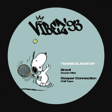 Blade / 12bit Jungle etc - Tennis Elbow EP [yellow vinyl] - Vibez '93 - VIBEZ93026 - 12