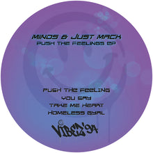 Load image into Gallery viewer, Minos &amp; Just Mack - Push The Feeling EP - back sleeve