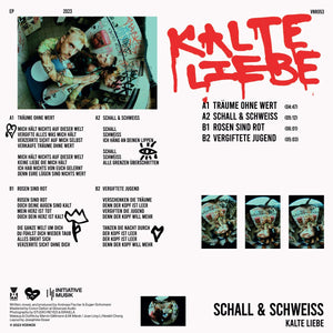 Kalte Liebe - Voxnox - Schall & Schweiss EP - VNR053RP - 12" Vinyl - Techno - German Import