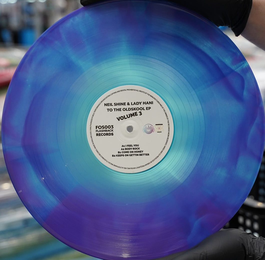 Neil Shine & Lady Hani – To The Oldskool EP Volume 3 - Flashback records FOS003 - 12