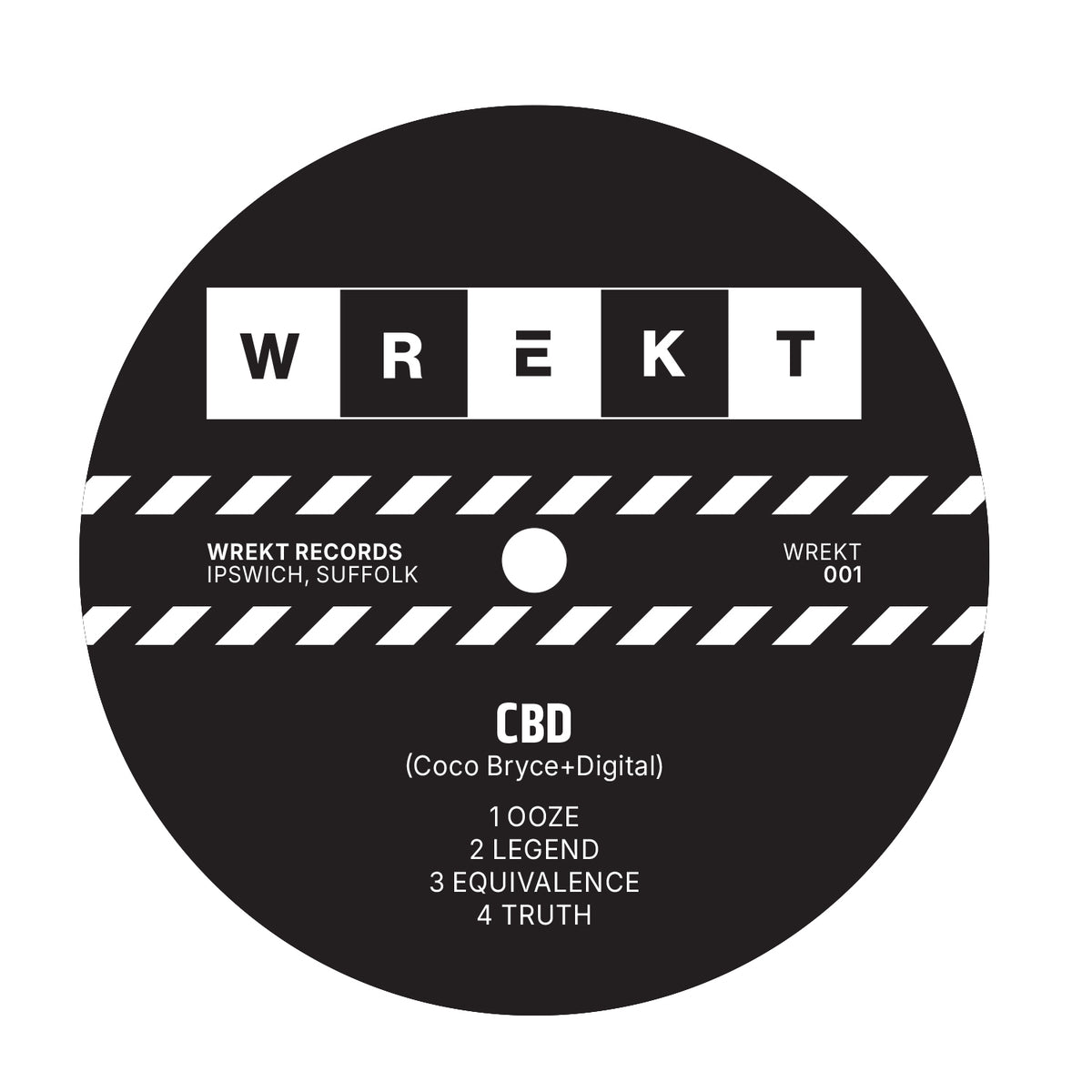 CBD (Coco Bryce+Digital) - WREKT 001 label