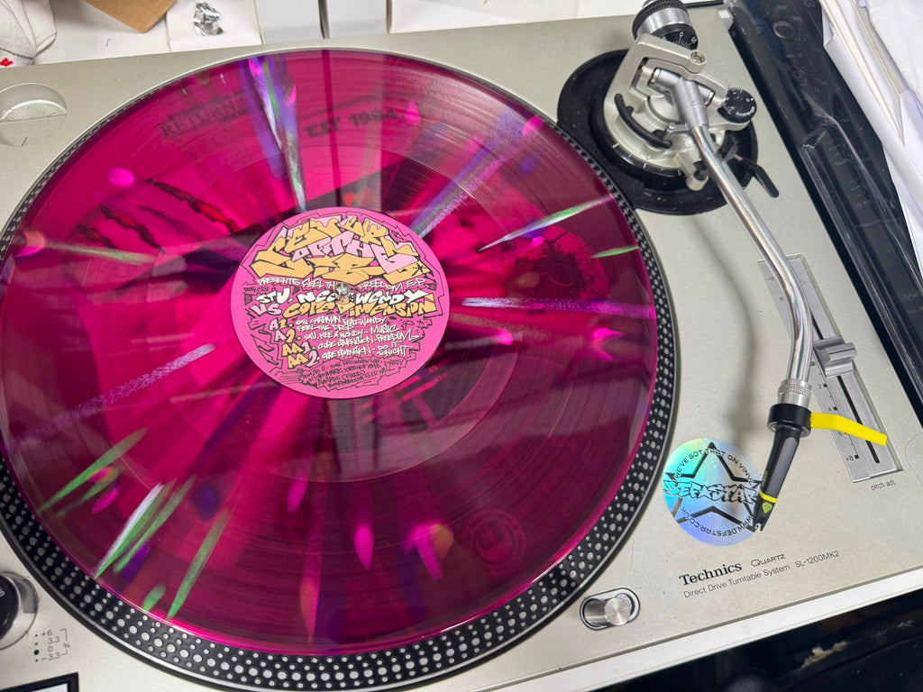 Stu Chapman , Nee & Wendy Vs Core Dimension - Feel the Freedom Ep - Return Of the Vibe - ROTV018 - 12" Splatter Vinyl + digital download