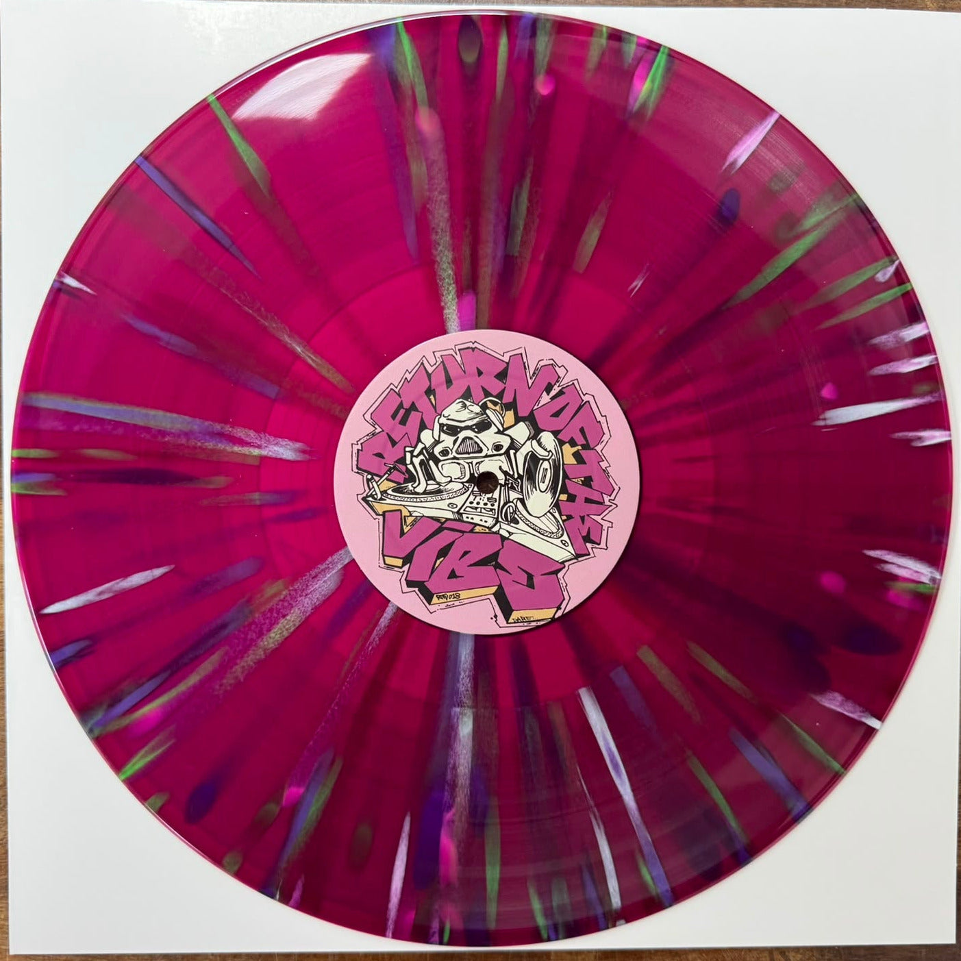 Stu Chapman , Nee & Wendy Vs Core Dimension - Feel the Freedom Ep - Return Of the Vibe - ROTV018 - 12" Splatter Vinyl + digital download
