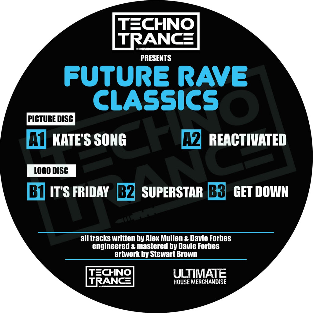 Technotrance - Future Rave Classics - YRST001 B-side