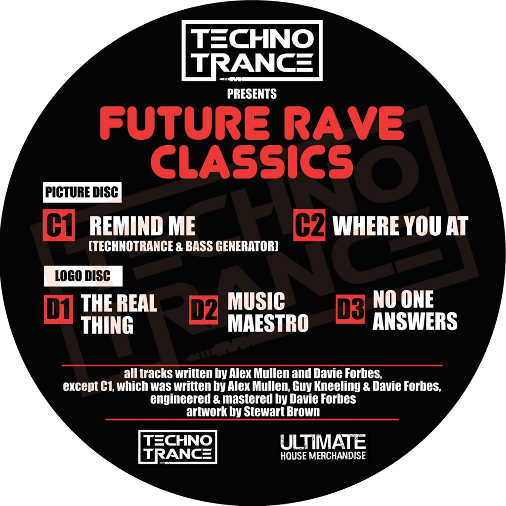 Technotrance - Future Rave Classics - YRST001 D-side