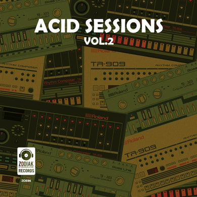 Paul Renard vs. Dima Gastrolër - Zodiak Commune Records - Acid Sessions vol. 2 - ZC036LTD - 12