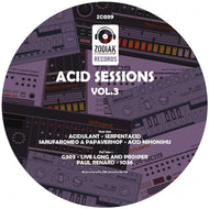 Acidulant, Sarufaromeo, Papaverhof - Acid Sessions vol. 3 - Zodiak Commune Records - ZC039 - 12