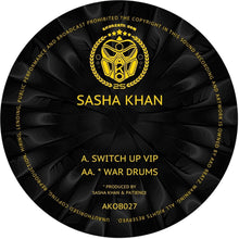 Load image into Gallery viewer, Sasha Khan - Switch Up VIP/War Drums - AKOB027 - AKO Beatz - 12&quot; vinyl