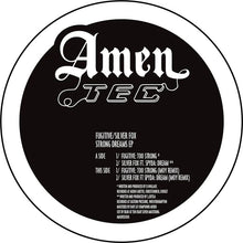 Load image into Gallery viewer, AmenTec - Fugitive &amp; Silver Fox ft MC Spyda &amp; MOY Remixes - Strong Dreams EP - AMTEC005 -  12&quot; Vinyl