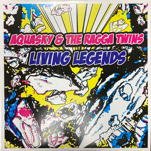 AQUASKY & THE RAGGA TWINS - Living Legends - Passenger - PASA 055 -  12" Vinyl