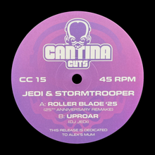 Load image into Gallery viewer, Cantina Cuts 15 - Jedi &amp; Stormtrooper - Roller Blade &#39;25 / Uproar - 12&quot; vinyl + D/L code - Cantina 015