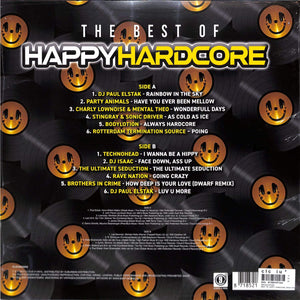 Best of Happy Hardcore (Limited edition yellow vinyl) -12" Vinyl - Cloud 9 Vinyl - CLDV2021002