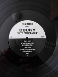 Dj Numatic presents - Cocky – The Revamped EP (inc Pianohead & Paul S remixes) - R.E Records – RE007 - 12" Vinyl