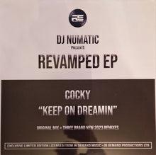 Load image into Gallery viewer, Dj Numatic presents - Cocky – The Revamped EP (inc Pianohead &amp; Paul S remixes) - R.E Records – RE007 - 12&quot; Vinyl