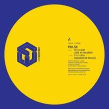 Load image into Gallery viewer, Pulse - Creative Wax - Stay Calm EP - CW124 - 12&quot; Split Yellow &amp; Blue Vinyl