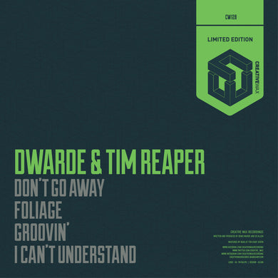 Creative Wax - Dwarde & Tim Reaper EP - Don't Go Away - CW128 - 12